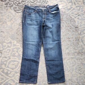 Faded Glory Straight Leg Jeans Classic Fit Blue 16
